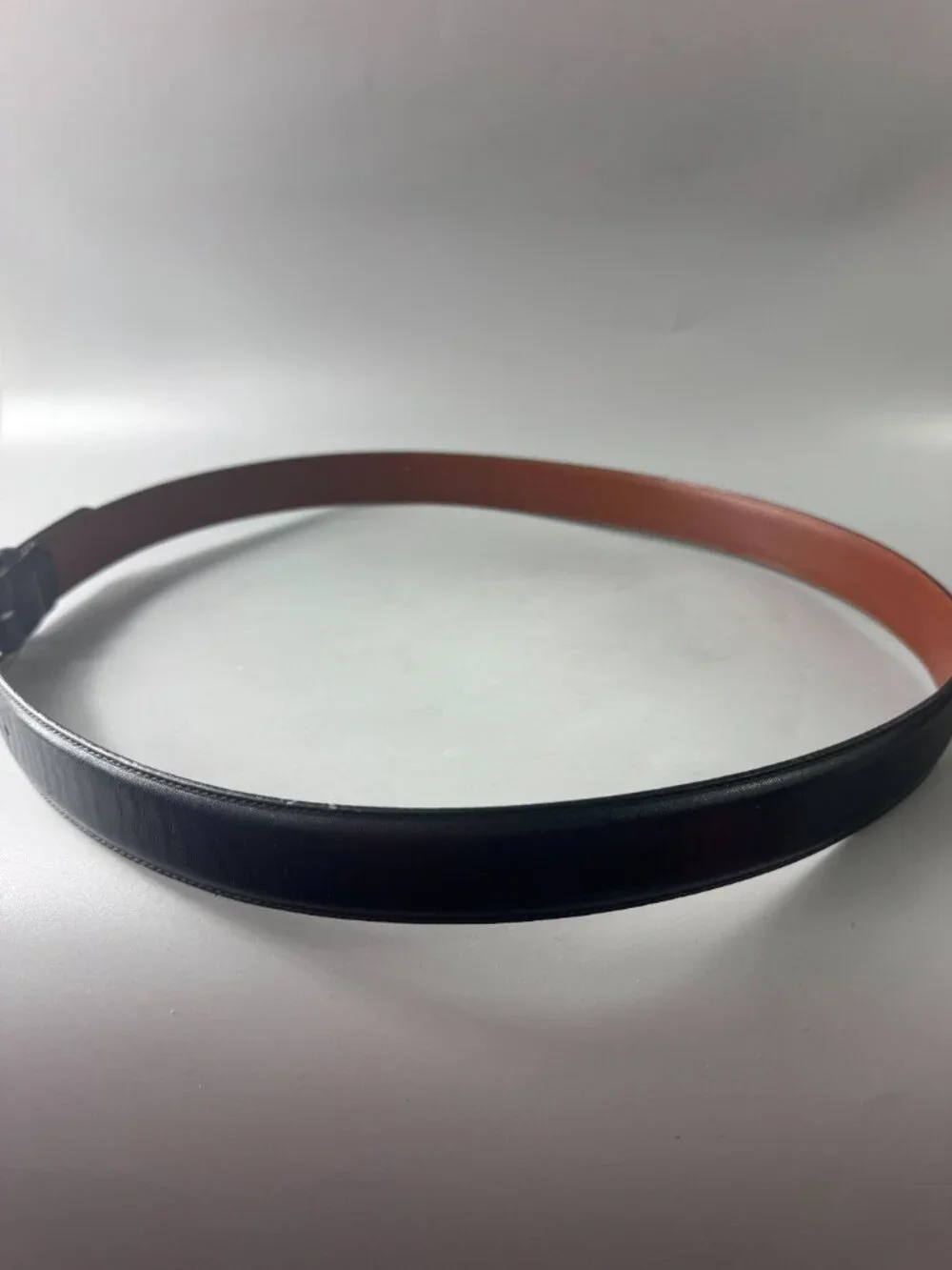Coach 5953 Black Leather Men's Belt, Size 40'' / 100 CM